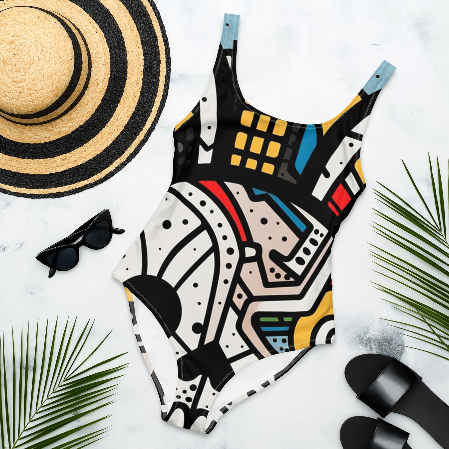 Lennie Lee Land - Skull bunny One-Piece Swimsuit