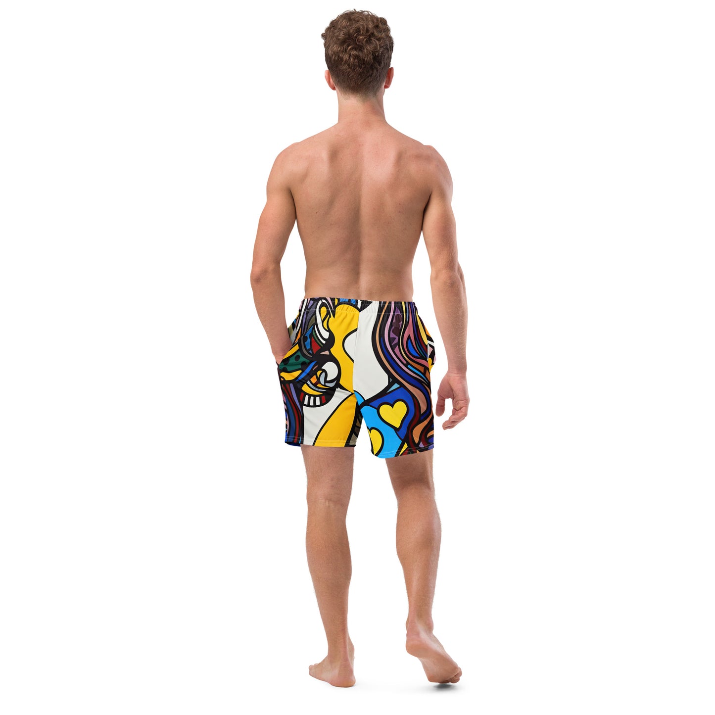 Lennie Lee Land - The kiss Men's swim trunks