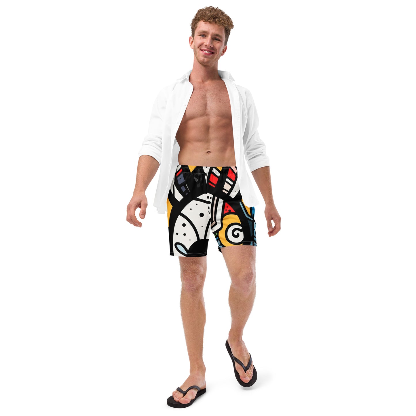 Lennie Lee Land - Skull bunny Men's swim trunks