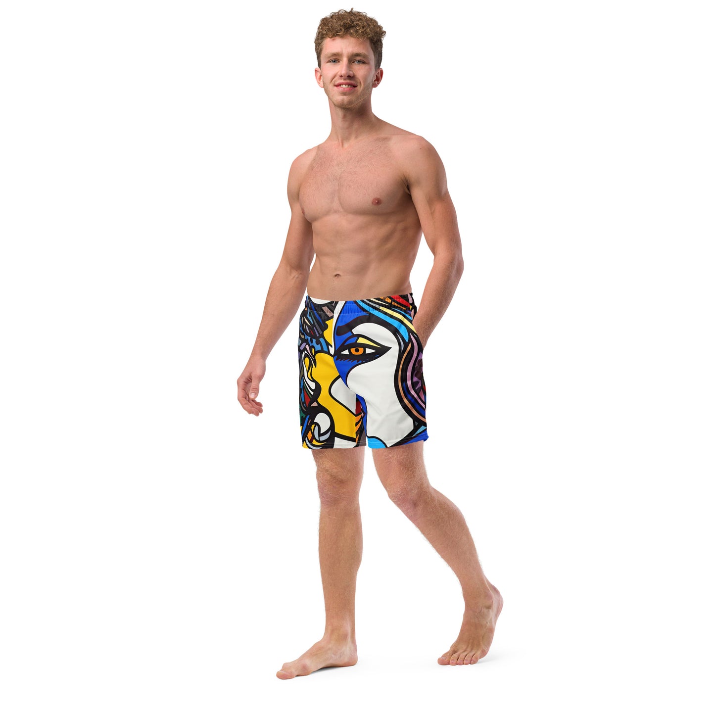 Lennie Lee Land - The kiss Men's swim trunks