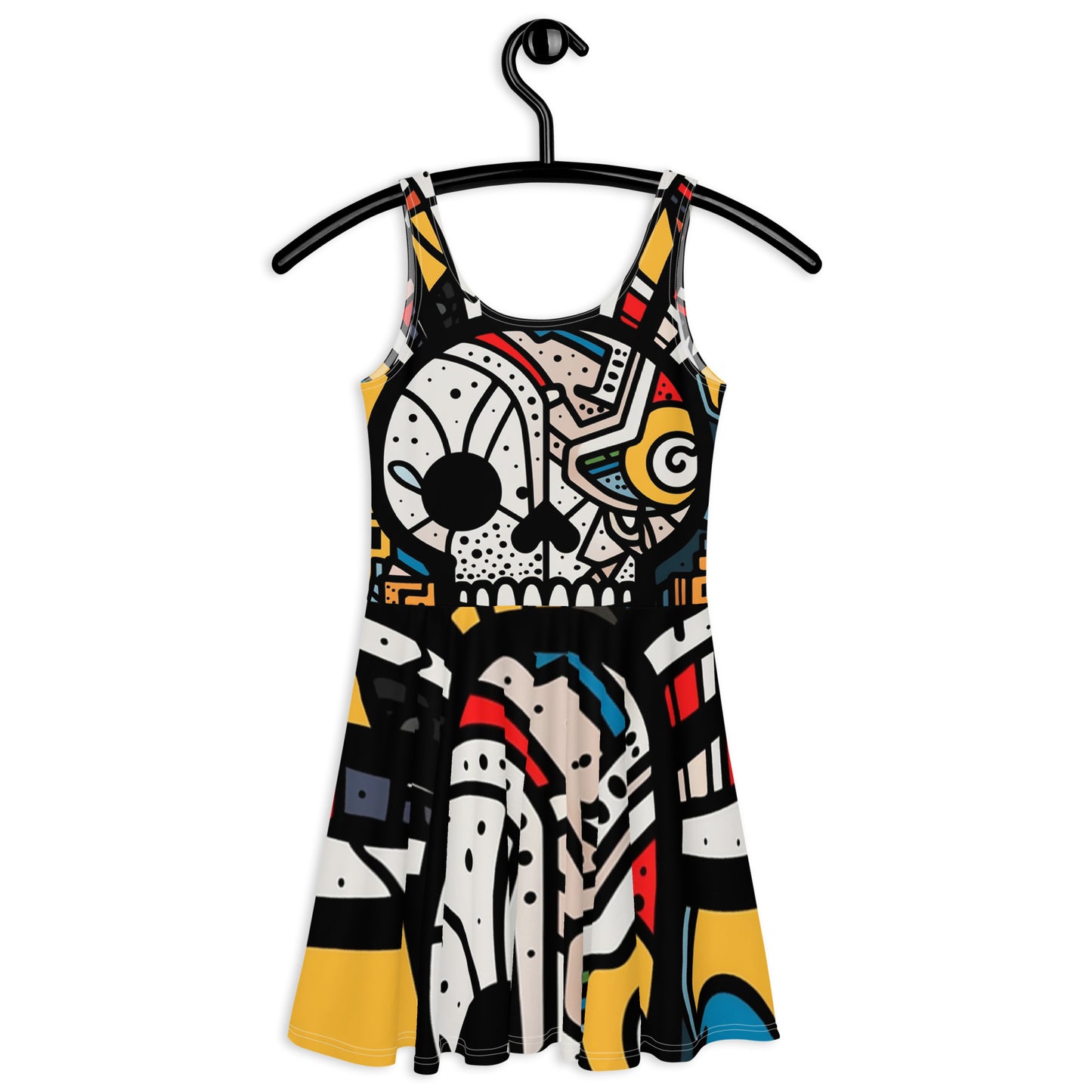 Lennie Lee Land - Skull bunny Skater Dress