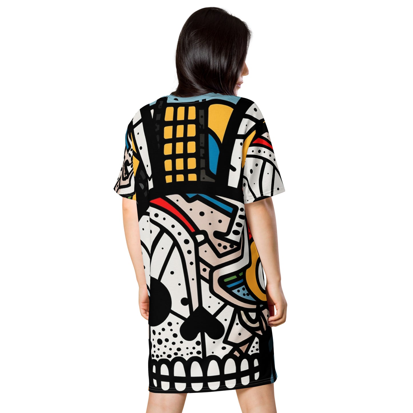 Lennie Lee Land - Skull bunny T-shirt dress