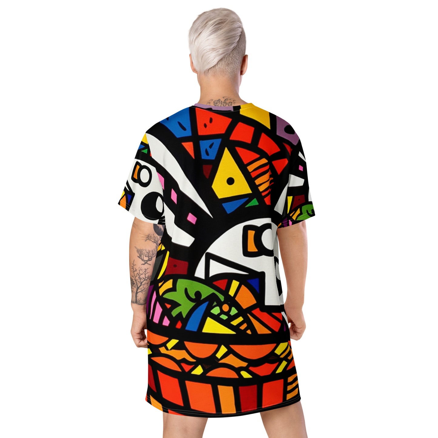 Lennie Lee Land - Basket bunny T-shirt dress