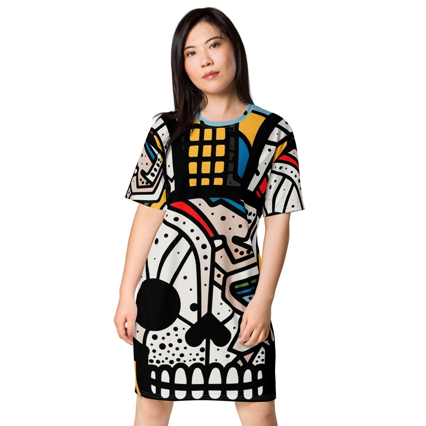Lennie Lee Land - Skull bunny T-shirt dress