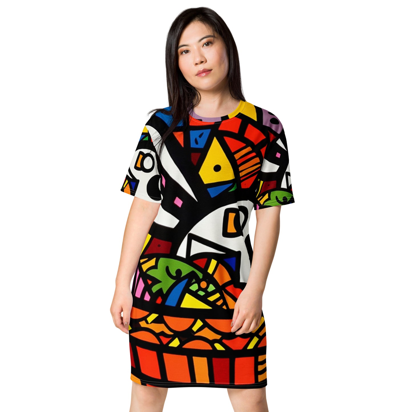 Lennie Lee Land - Basket bunny T-shirt dress