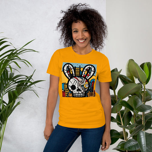 Lennie Lee Land - Skull bunny Unisex t-shirt