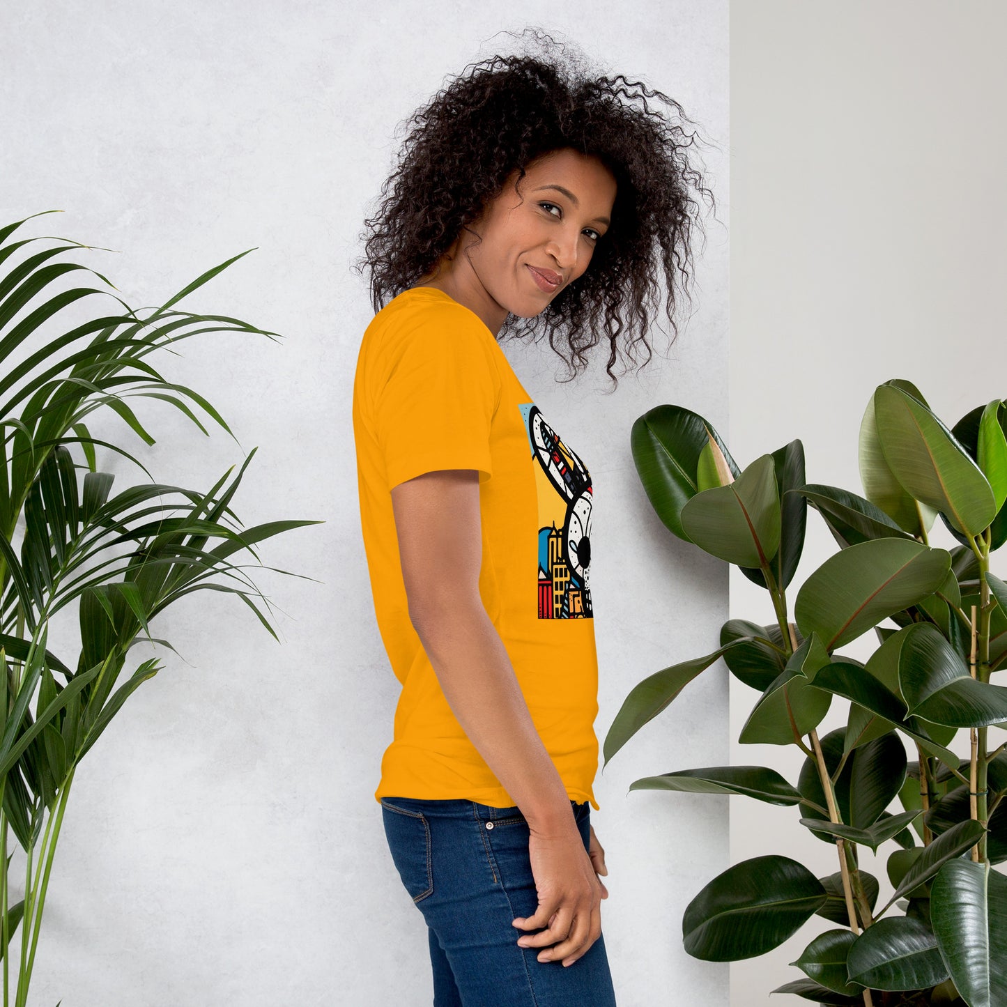 Lennie Lee Land - Skull bunny Unisex t-shirt