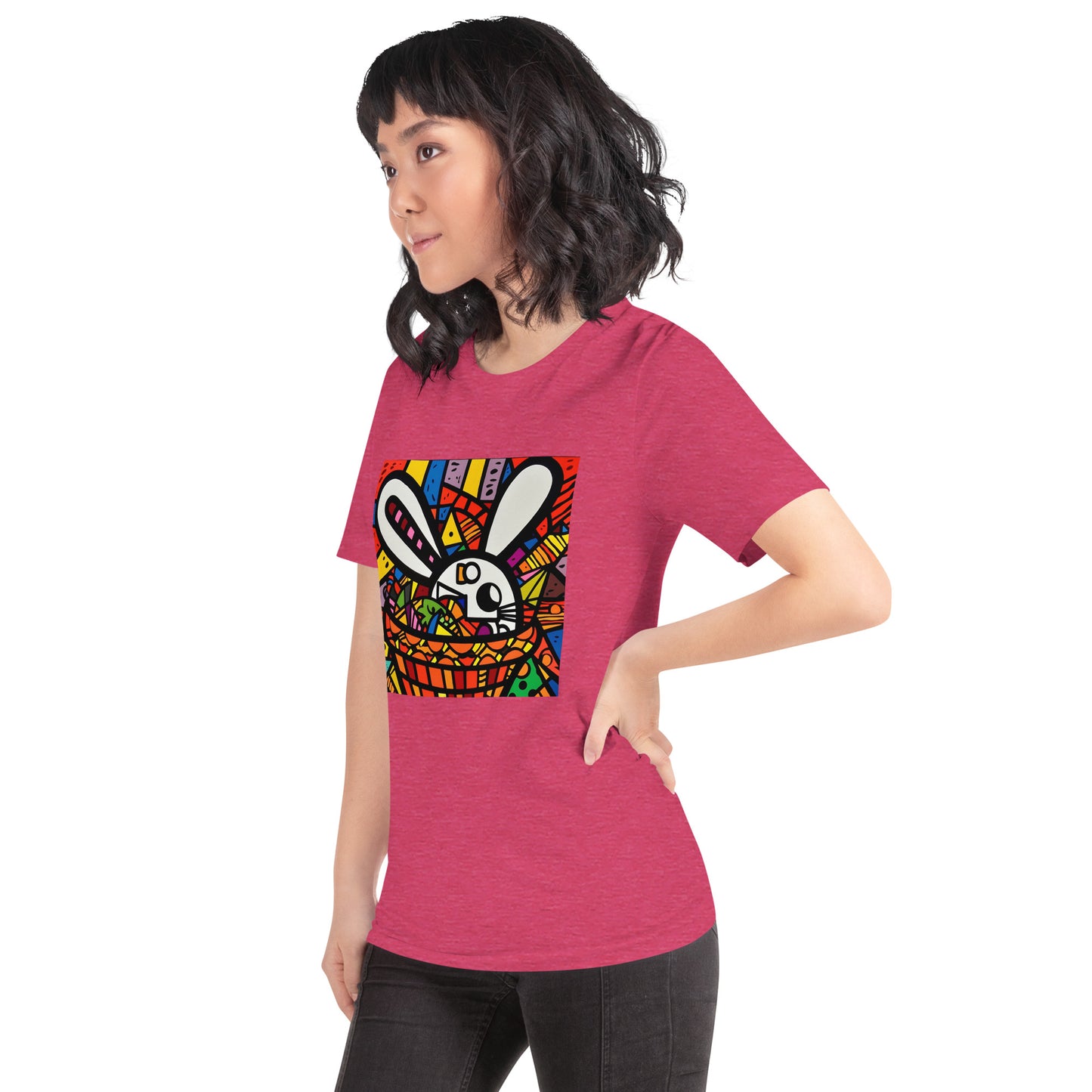 Lennie Lee Land - Basket bunny Unisex t-shirt