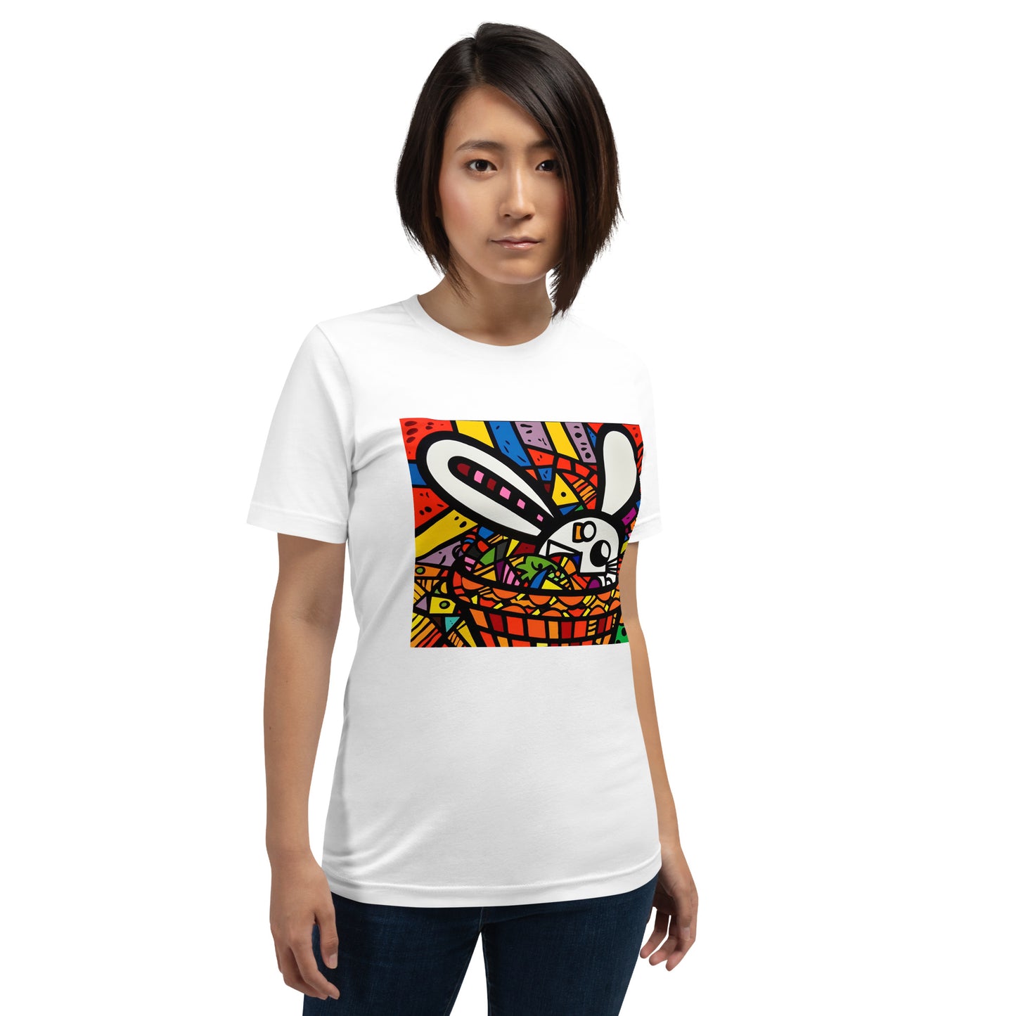 Lennie Lee Land - Basket bunny Unisex t-shirt