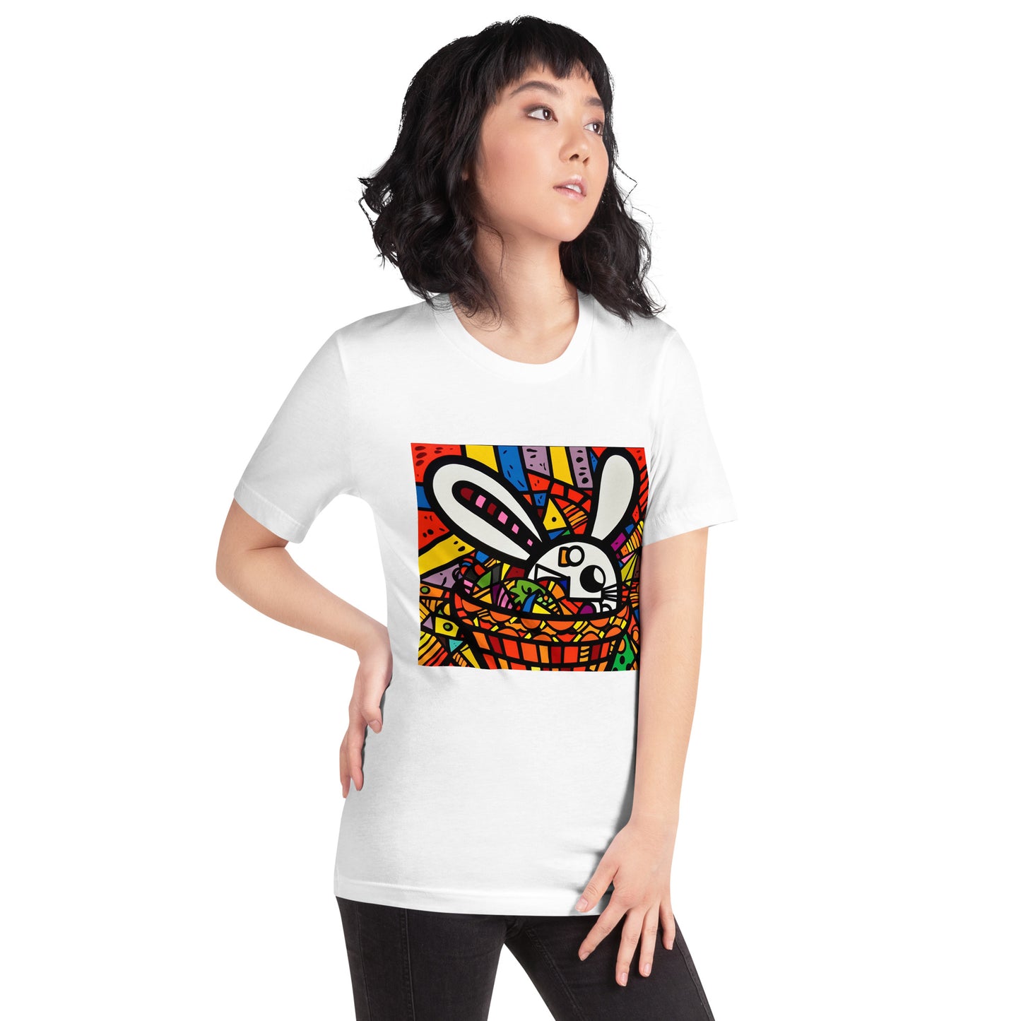 Lennie Lee Land - Basket bunny Unisex t-shirt